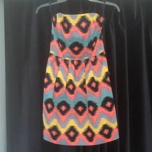 Rachel Roy Mini strapless dress